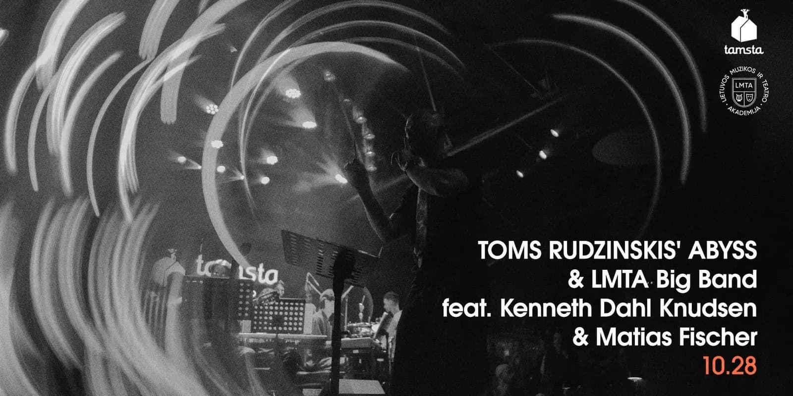 Toms Rudzinskis' ABYSS & LMTA Big Band feat. Kenneth Dahl Knudsen & Matias Fischer | TAMSTA