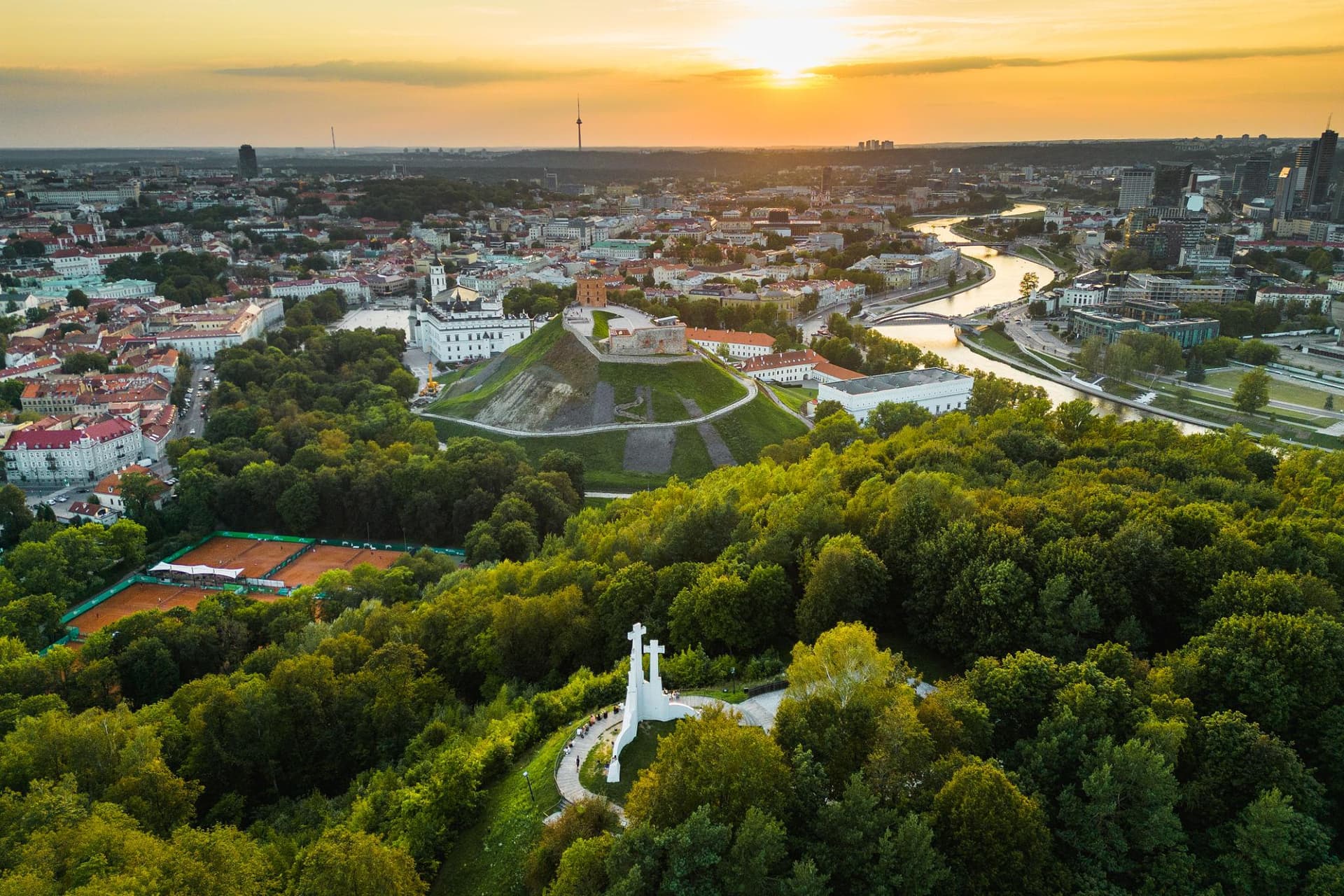 Trijų Kryžių kalnas, atrakcja w Wilnie