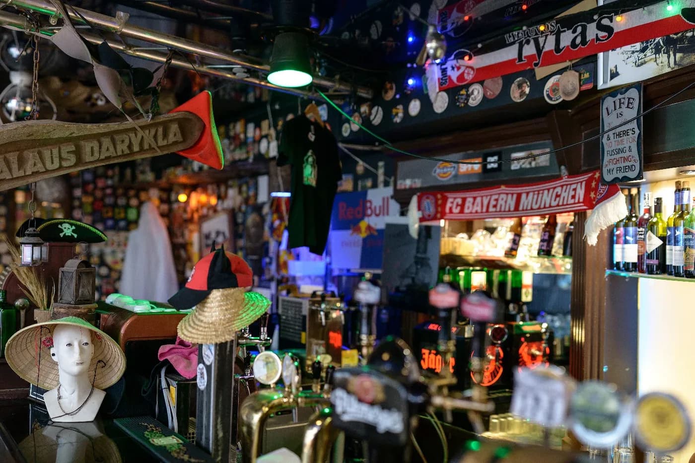 Šnekutis, bar w Wilnie