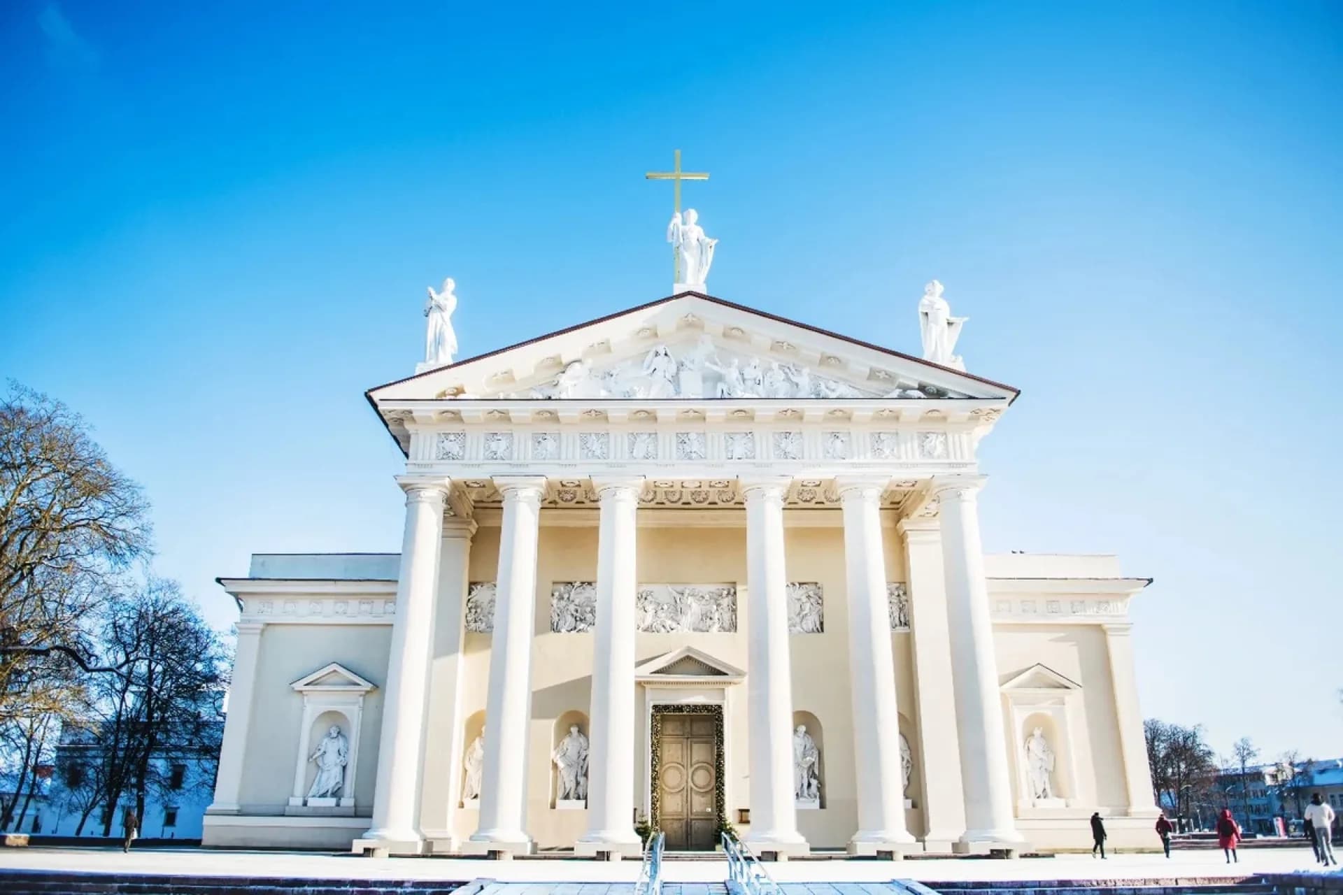 Vilniaus katedra ir varpinė, atrakcja w Wilnie